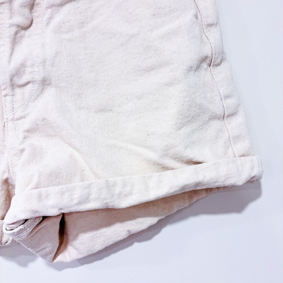 ZARA Beige jeans shorts - Picture 5 of 7